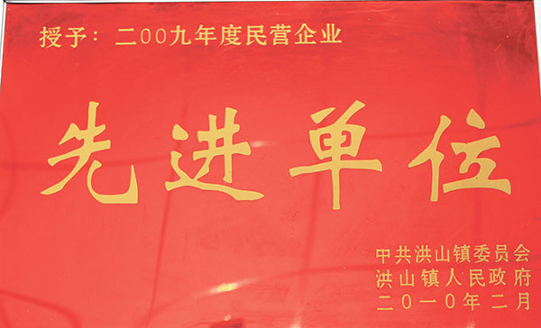 民營企業(yè)先進單位